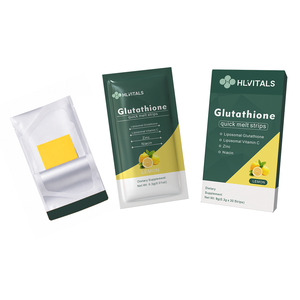 Oral Strips Supplement OEM ODM Private Label GMP Energy Vitamin <b>Protein</b> Melatonin Sleep Glutathione Dissolving Film Strips - Product Image 4