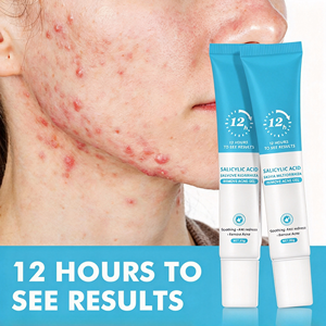 Gel Soin Anti-Acné, Crème Réparatrice Douce pour la Peau, Améliore les Marques d'Imperfections, Affine la Texture de la Peau, Soin du Visage - Product Image 5