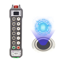 Nuevo Control Remoto Inalámbrico Industrial de Dos Velocidades y 12 Teclas con Desbloqueo por Huella Dactilar y Tecnología Anti-interferencia de Salto de Frecuencia Mejorada