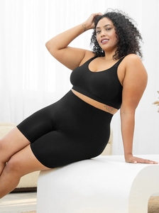 Nuevos pantalones cortos moldeadores de cintura alta para mujer, antideslizantes, para levantar la cadera, talla grande, de silicona, ropa interior femenina moldeadora del cuerpo - Product Image 5