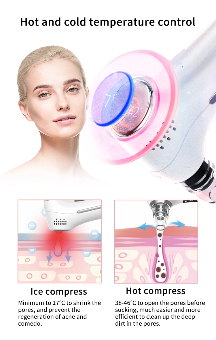 Blackhead Suction Facial Pores Electric Cleansing Device Face Vaccum Blackhead Remover
