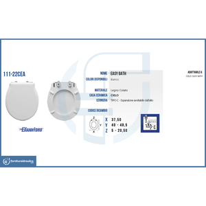 Copriwater Easy Bath per sedile WC a soffitto - Product Image 2