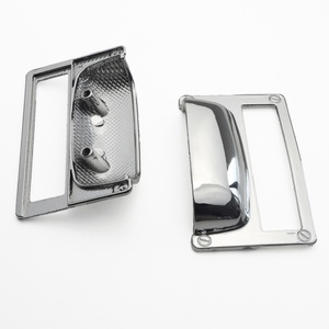 Hợp kim kẽm hiện đại Nhà bếp ngăn kéo Kéo cửa tủ xử lý Closet Knob sáng Chrome tủ đồ nội thất xử lý phần cứng - Product Image 3