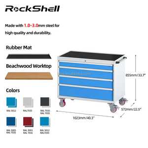 Nhiệm vụ nặng nề thép không gỉ cán công cụ Tủ thế hệ mới nặng Con lăn công cụ tủ - Product Image 2