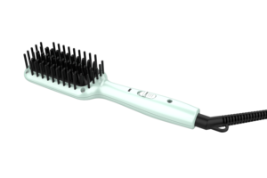 Usine directement vente Portable 2 en 1 Mini peigne personnalisé lisseur Styles de maison chauffage rapide sèche-cheveux brosse peigne chaud - Product Image 4