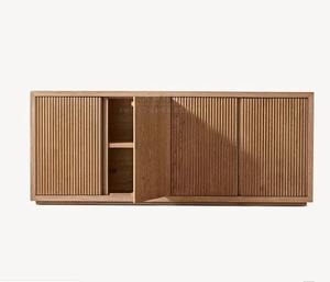 RH Meuble <span class=keywords><strong>TV</strong></span> de salon en bois massif de style américain, meuble à chaussures, buffet, villa et hôtel - Product Image 2