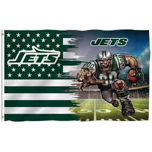 Drapeau d'équipe de football 3x5ft Design personnalisé de haute qualité Bannière Dallas Cowboys 100% Polyester Sports Drapeau <span class=keywords><strong>Nfl</strong></span> En stock - Product Image 1