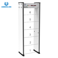 Detektor Logam Multi-zona UB500 6100 / Deteksi Senjata Mega G3 untuk Pemindai Keamanan Bandara