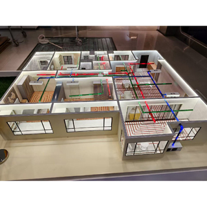 Modello Residenziale 3D Moderno in Plastica, Layout Immobiliare, Modello di Villa di Lusso, Diorama Architettonico in Scala per Alloggi Urbani Familiari - Product Image 5