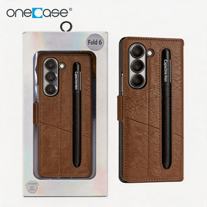เคส TPU+PC พรีเมียมหรูหราแบบออลอินวัน พร้อมฟิล์มกันรอยในตัว ผิวเงา สำหรับ Z Fold 7/6/5 ป้องกันการกระแทกแบบเต็มตัว - Product Image 1