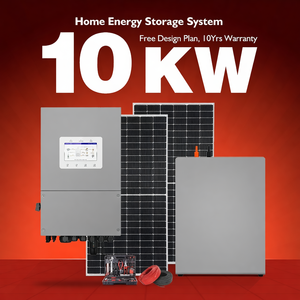 ระบบพลังงานแสงอาทิตย์ครบชุด 5KW 10KW 20KW 30KW ชุดแผงโซลาร์เซลล์แบบไฮบริด ระบบออฟกริด เครื่องกำเนิดไฟฟ้าพลังงานแสงอาทิตย์สำหรับใช้ในบ้าน - Product Image 3