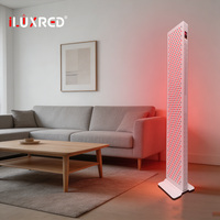 Panneau de lumière rouge ILUXRED, contrôle vocal, appareil de thérapie infrarouge portable, infrarouge proche, utilisation domestique
