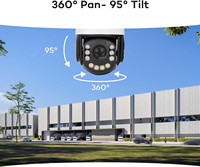Caméra PTZ IP PoE à zoom optique 33x, 8MP 4K, iris automatique, compatible Hik, best-seller, dôme de vitesse, communication bidirectionnelle, emplacement pour carte SD, vision nocturne couleur