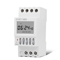 DIN Rail Digital 40 kelompok sekolah atau pabrik pengendali pengatur waktu bel otomatis Interval 1 ~ 99 detik sakelar waktu Cincin otomatis AC 220V