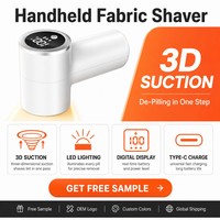 Machine anti-bouloches électrique, rasoir à pulls rechargeable USB avec écran LED, défuzzer de tissus portable, vente en gros OEM ODM