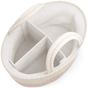 Organizer for <strong>Change</strong> <strong>Table</strong> Portable Carry Tote for Newborn Girl Nursery with Handles Storage <strong>Basket</strong> - Product Image 3