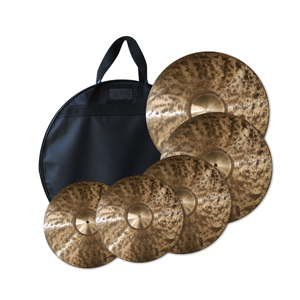 Bộ cymbal thủ công Trung Quốc B20, thiết kế hình báo, chuông đánh bóng, hi-hat 14 inch, crash 16/18 inch, ride 20 inch, dành cho bộ trống - Product Image 1