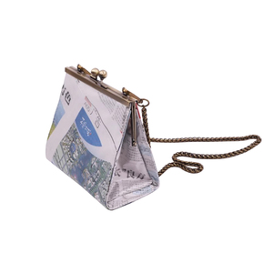 Nuova borsa a tracolla da donna con Clip di tendenza per il vecchio giornale riciclare borsa a tracolla per uso quotidiano - Product Image 2