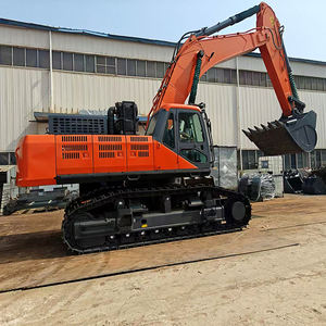 Fábrica Chinesa Fornecimento 6 Ton 8ton Lâmina Grande Pequena Mini Digger Escavadeira De Esteira com Balde De Rocha - Product Image 6