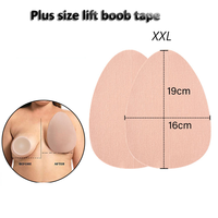 Mei Xiao Ti Cache-tétons adhésifs légers, invisibles, respirants, sexy, extensibles, doux, respectueux de la peau, effet push-up et liftant