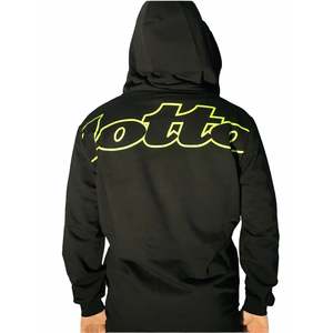 Lotto Men's Sweatshirt LTU259 <b>Black</b> Full <b>Zip</b> <b>Hoodie</b> Sportwear - Product Image 3