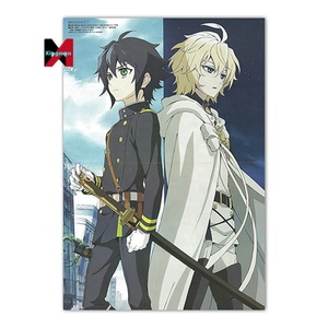 Séraphin de la fin <span class=keywords><strong>Anime</strong></span> affiche haute définition noyau de peinture en aérosol en gros japonais dessin animé autocollant mural périphérique décor - Product Image 6