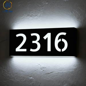 Letrero <span class=keywords><strong>de</strong></span> Puerta con Sensor <span class=keywords><strong>de</strong></span> Luz <span class=keywords><strong>de</strong></span> Estilo <span class=keywords><strong>Chino</strong></span> Personalizado, Señalización Comercial para Espacios Comerciales, Letrero con Número <span class=keywords><strong>de</strong></span> Habitación <span class=keywords><strong>de</strong></span> Hotel - Product Image 4