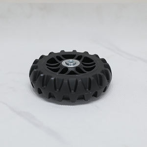 BY04 4 Zoll Tpe Gummi tank halterung Nivellierung Verriegelung rollen Rad - Product Image 2