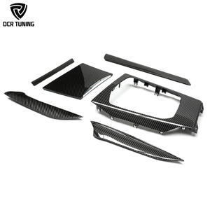 2019-2022 G20 G80 M3 Kohlefaser-Innenverkleidung Ersatz für BMW I4 G26 2er G42 M240i G82 G83 ECHTE Kohlefaser-Armaturenbrettabdeckung - Product Image 2