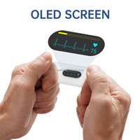 Moniteur ECG personnel Wellue DuoEK S Affiche les ECG en temps réel sur un écran OLED Enregistrement ECG de qualité médicale Application gratuite IOS/Android