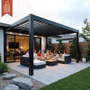 Orized nhôm tán Lều vườn Patio bên không thấm nước bóng râm có thể điều chỉnh Patio vườn Tán lều bìa ngoài trời tổ chức sự kiện pergola - Product Image 3