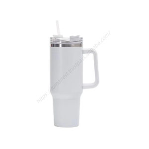 Vente en gros de gobelets isothermes en acier inoxydable 304 à double paroi de 40 oz avec poignée, pour sublimation, vente en gros - Product Image 5