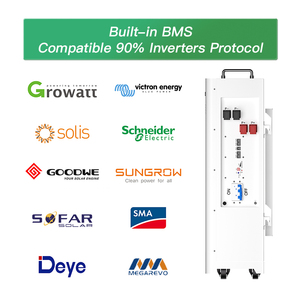 แบตเตอรี่ลิเธียมไอออนสำหรับบ้าน Eu Poland Stock Solar Power Wall 10kwh 15kwh 16kwh 51.2V 48V 100ah 200ah 300ah Lifepo4 สำหรับเก็บพลังงานแสงอาทิตย์ - Product Image 5