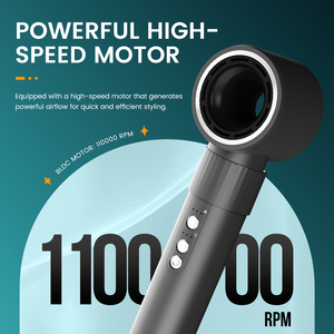 PRITECH 5-in-1 BLDC Heißluft-Styler Volumen-Airstyler Stylingbürste Professioneller Hochgeschwindigkeits-Haartrockner mit 110.000 U/min - Product Image 2