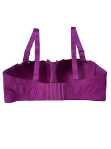 Soutien-gorge <span class=keywords><strong>grande</strong></span> <span class=keywords><strong>taille</strong></span> pour <span class=keywords><strong>femme</strong></span>, respirant, push-up, avec armatures, dentelle brodée, bonnet D, dos croisé, sous-vêtements pour <span class=keywords><strong>femme</strong></span> - Product Image 4