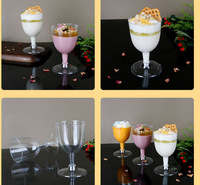 BST 5OZ 150ML tasse à glace transparente gobelet en plastique jetable verre à vin champagne pour mariage