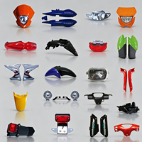 Piezas de ABS para Motocicleta DY100 G-FUTURE FBTZ DLTZ DY150-14 PGT RX200 SKR MIR GY125 GY150 GXT125, Piezas de Carenado Exterior de Plástico
