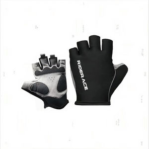 Guantes de Ciclismo Riderace de Verano, Transpirables, Lavables, para Deportes al Aire Libre, MTB, con Almohadilla de Algodón/Poliéster, Unisex - Product Image 3