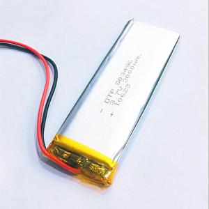 NMC 파우치 리튬 전지 3.7v <span class=keywords><strong>3000mah</strong></span> <span class=keywords><strong>Lipo</strong></span> 폴리머 배터리 3Ah 충전식 리튬 폴리머 배터리 - Product Image 1