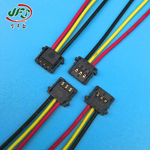 3 Pin <b>Battery</b> Terminal Wire Plug In Connector <b>Cable</b> For Internal Wiring Custom Length PVC Material - Product Image 1