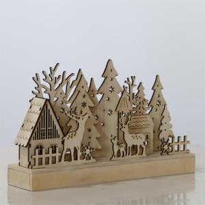 2024 New Item 6L Warm White <b>LED</b> MDF Deer and <b>Tree</b> Light for Christmas Holiday Party Decoration - Product Image 5