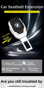 Extensor Universal de Cinto de Segurança de 2 Pontos em Liga de Zinco com Fivela e Trava para Carro Multiuso - Product Image 6