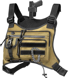 Muestra gratis Venta caliente Mochila táctica Bolsa de hombro Sling Bolsa de pecho al aire libre para senderismo - Product Image 1