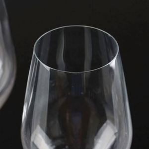 Gobelet à vin en cristal résistant à la chaleur - Verre à pied transparent pour bar à domicile, dîner de luxe et usage polyvalent - Product Image 5