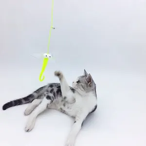 Fabrika doğrudan satış sallanan asılı kapı kedi oyuncaklar ayarlanabilir uzunluk asılı kedi tanrılar için kendinden eğlence teaser