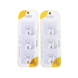 Sticking <b>Hooks</b> 10Pcs Self Adhesive Wall Mounted For Home Dormitory Student Use - Product Image 1