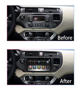 Chuyển hướng xe caplay Android âm thanh xe hơi đài phát thanh cho KIA RIO K3 2011-2015 xe đa phương tiện Video Player GPS - Product Image 2
