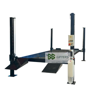 Pengangkat mobil empat tiang baru 4000 kg peralatan parkir mobil tabung persegi stabilitas lebih baik penggerak silinder 4000 kg pengangkat - Product Image 6