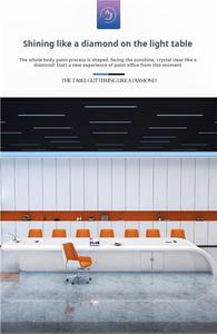 Mobilier de bureau Technologie de conception Table de conférence <span class=keywords><strong>Conseil</strong></span> Table et ensemble de chaises Bureau lisse - Product Image 5