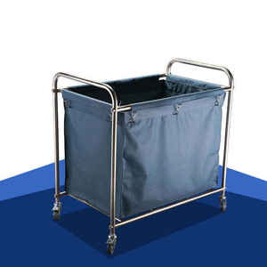 Huishoudelijke Wasserij Belemmert Sorteerder Hotel Schoonmaak Linnen Trolley Kar Ziekenhuis Zware Rollende Opslag Nutskar - Product Image 1